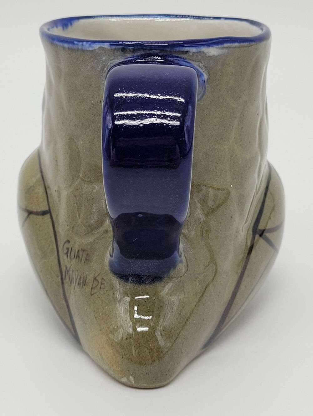 Fair Trade Owl Ceramic Pottery Coffee Mug Ken Edwards Trained Guatemalan Artisan - Picture 5 of 13